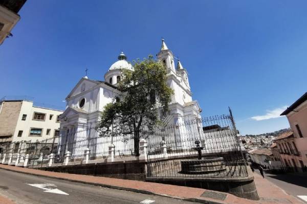 Iglesia de Santa Bárbara en Quito