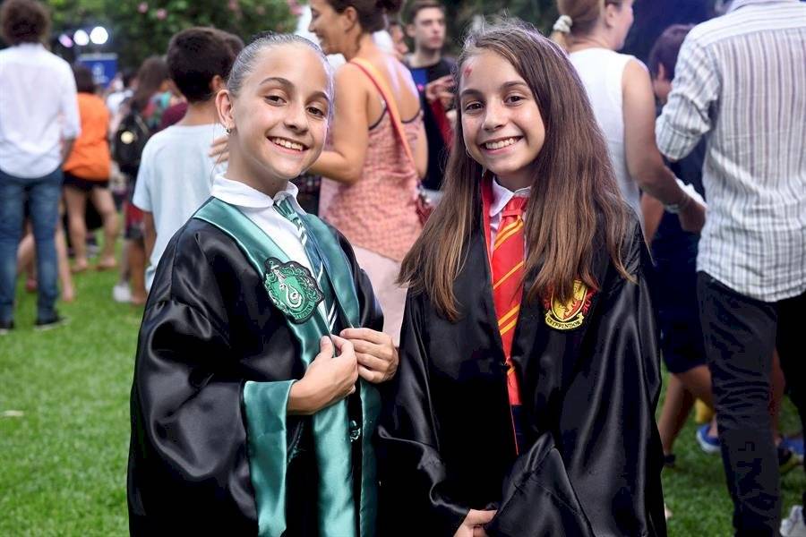 Cientos de magos por un día para celebrar la saga "Harry Potter" en Argentina