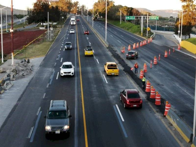 Abren nuevo frente de obras del Peribús y causa problemas de movilidad