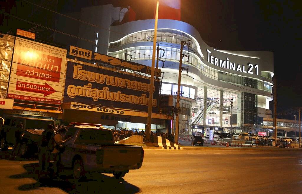 Mall Tailandia Tiroteo