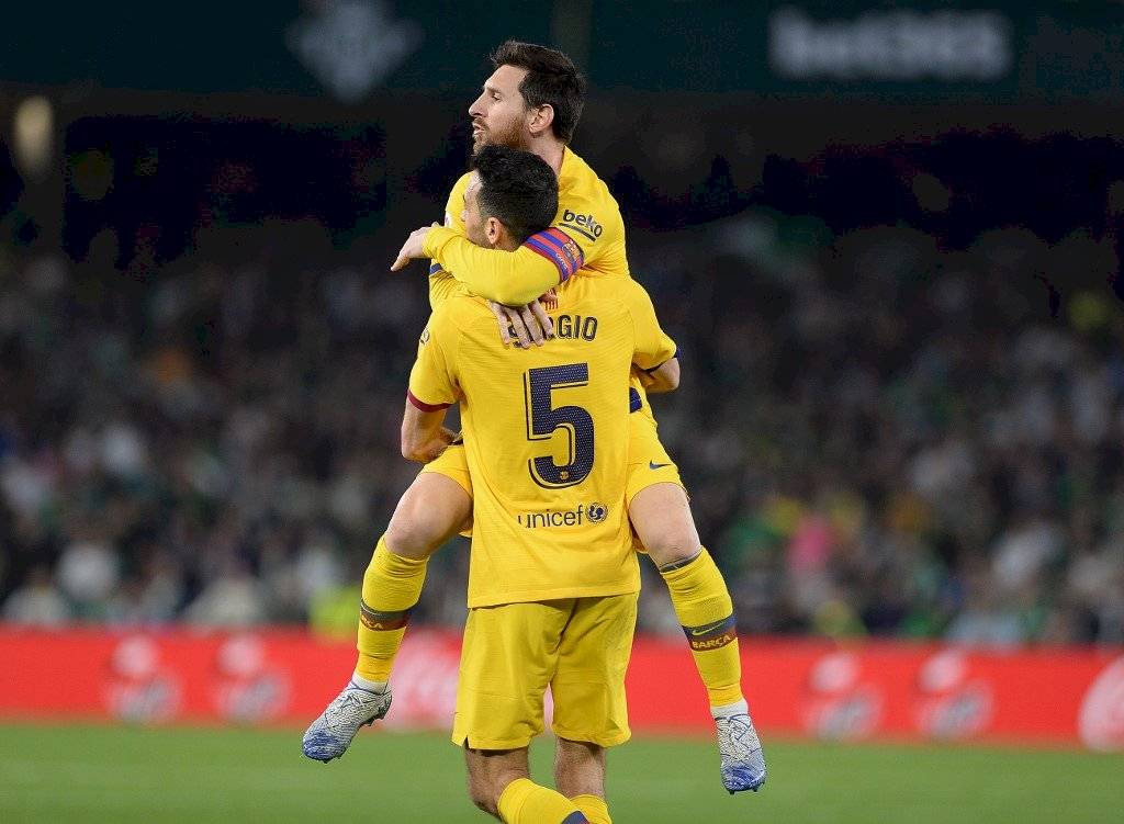 Resultado del partido Betis vs Barcelona por la Liga española