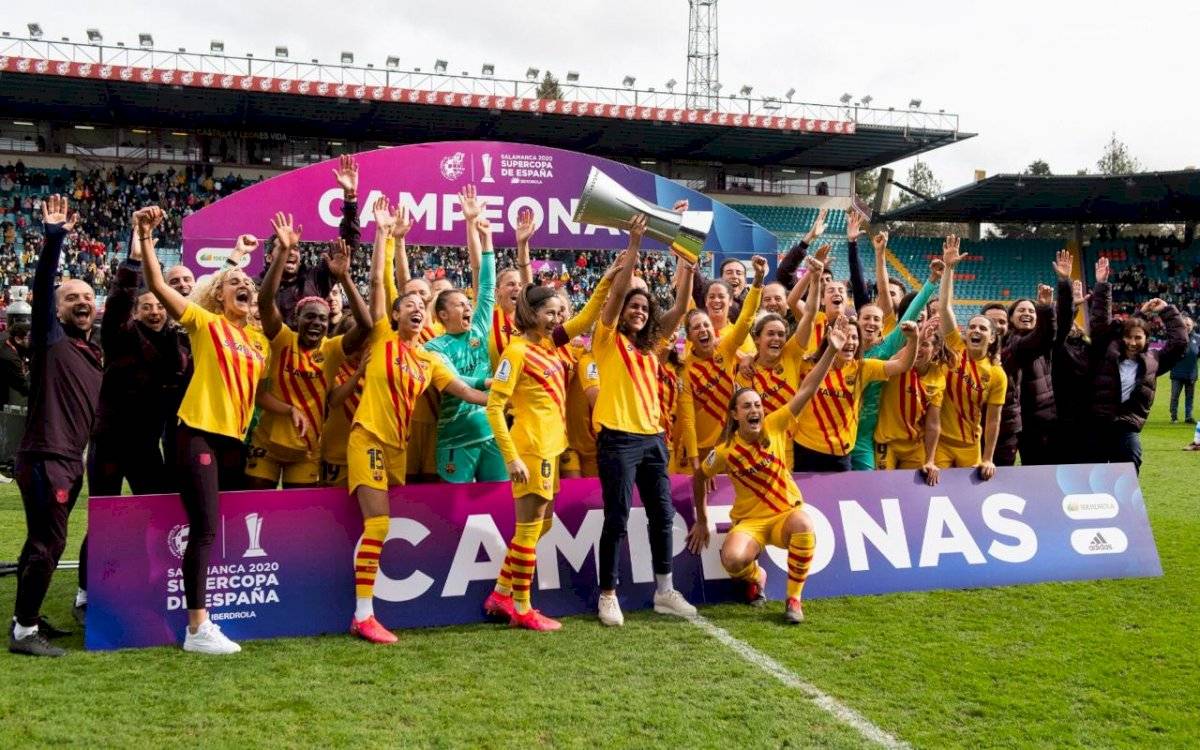 Barcelona gana la primera Súpercopa de España femenil