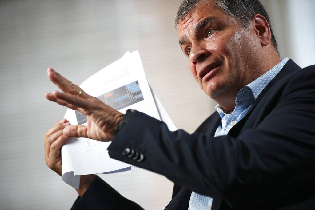El lunes 10 de febrero empezó el juicio contra Rafael Correa respecto al 'Caso Sobornos' El lunes 10 de febrero empezó el juicio contra Rafael Correa respecto al 'Caso Sobornos'