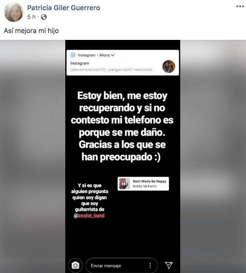 Adolescente en Guayaquil se recupera de lesiones por reto