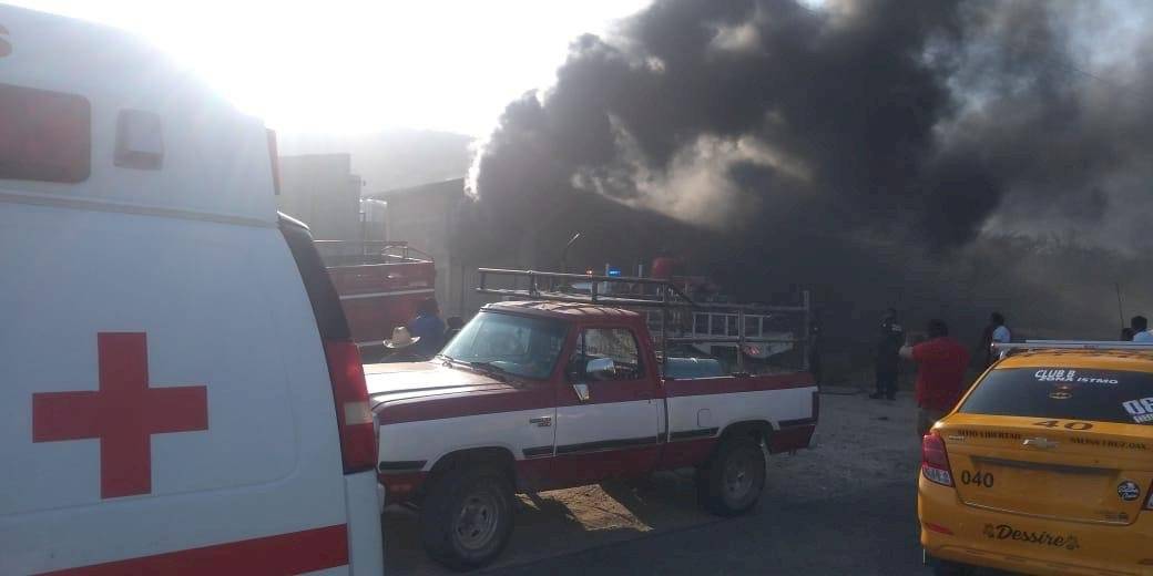 Incendio Salina Cruz