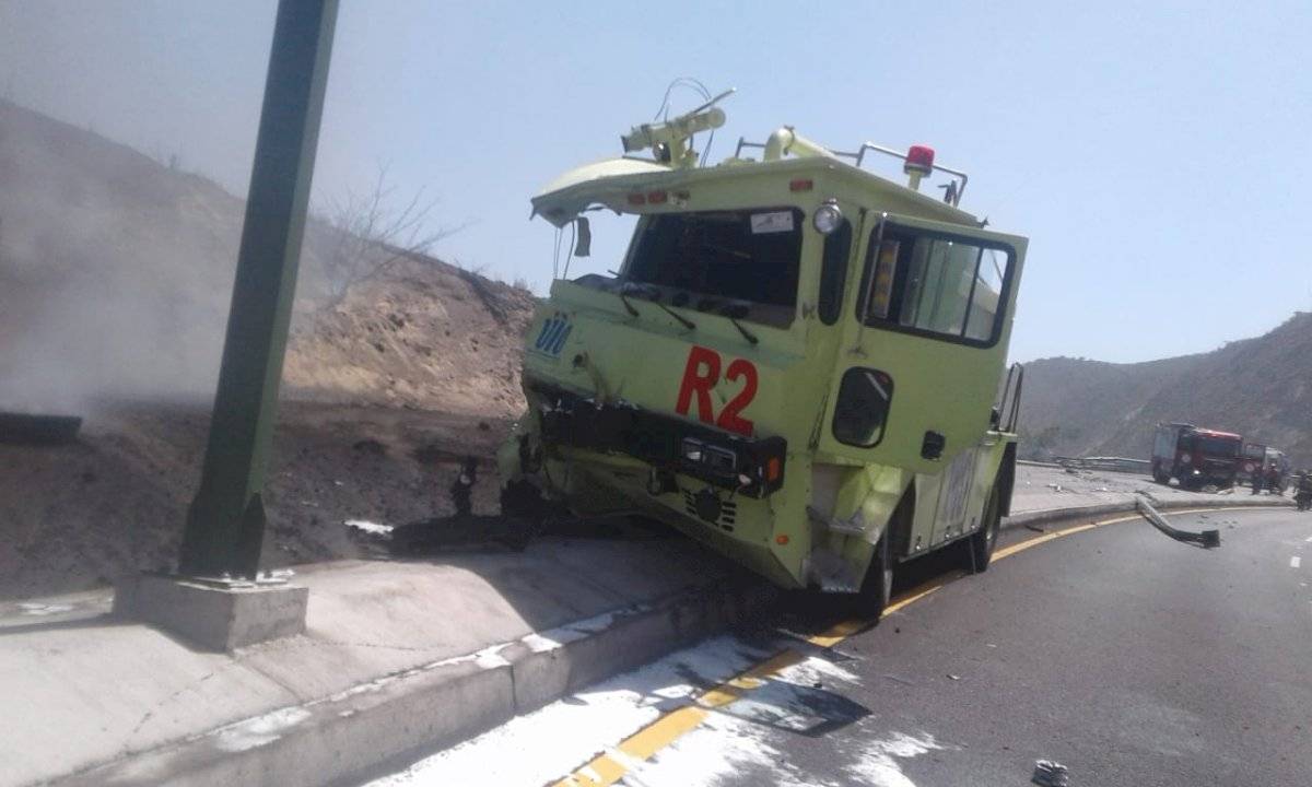 Incendio vehicular en Guayllabamba