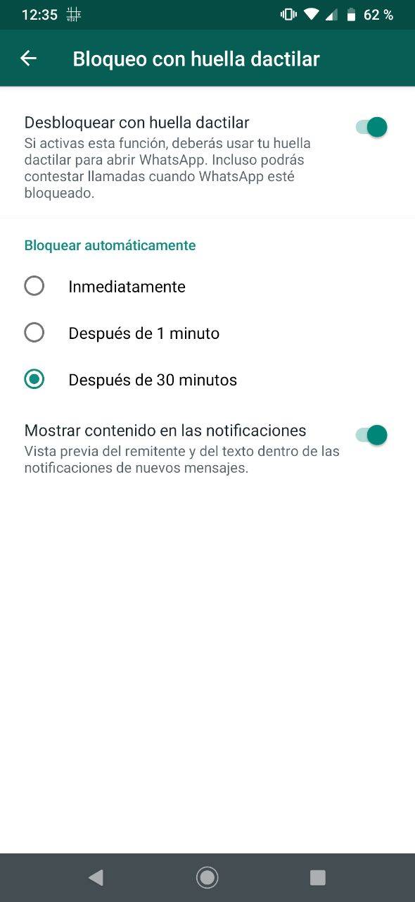 WhatsApp seguridad