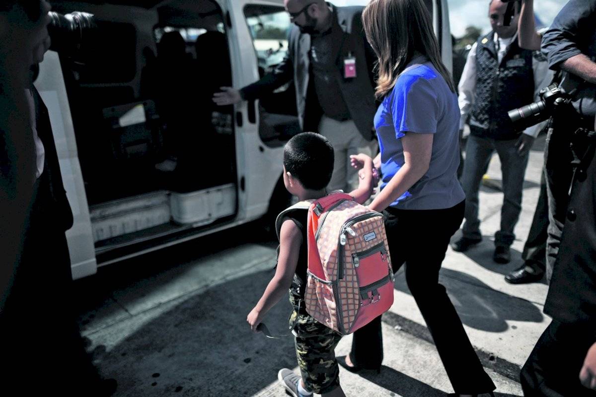 Niños migrantes
