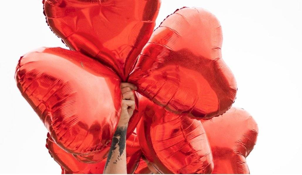 globos de San Valentín