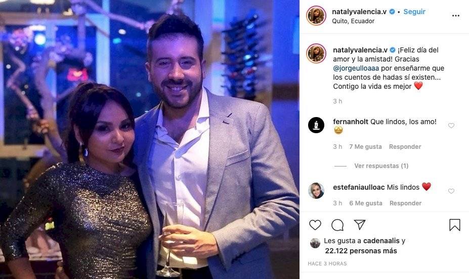 Jorge Ulloa y Nataly Valencia