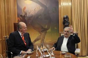 José Mujica en reunión con el rey Emérito Juan Carlos I de España