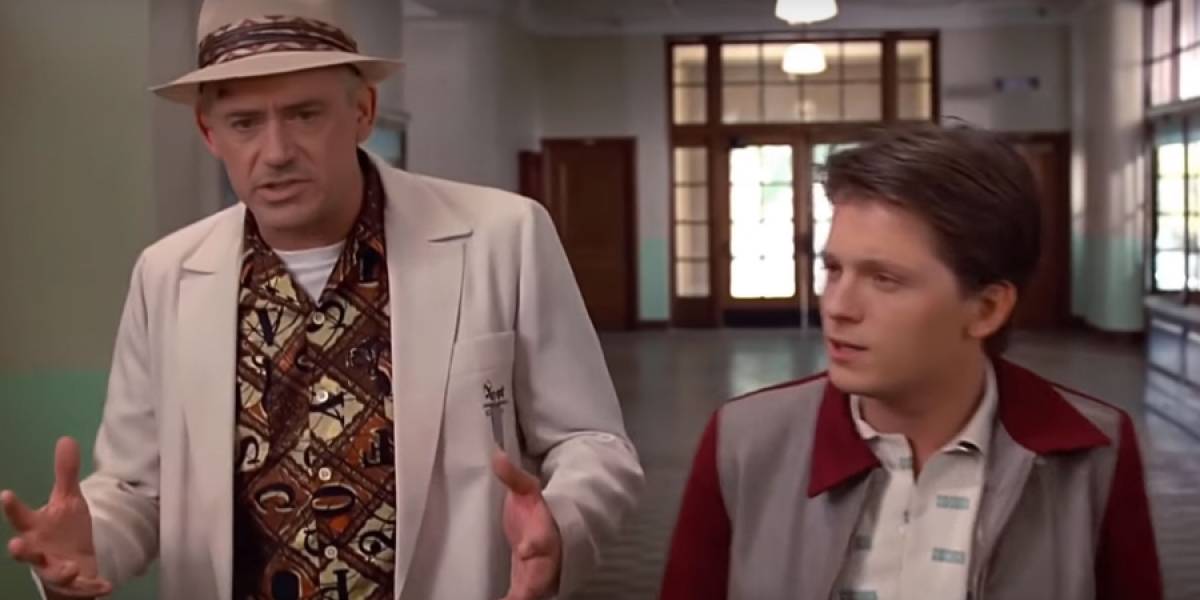 Video Deepfake muestra Back to the Future con Robert Downey Jr. y Tom Holland