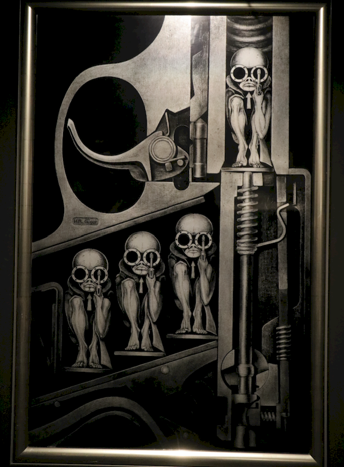 Esto es lo que verás en la exposición de Giger, el genio detrás de Alien