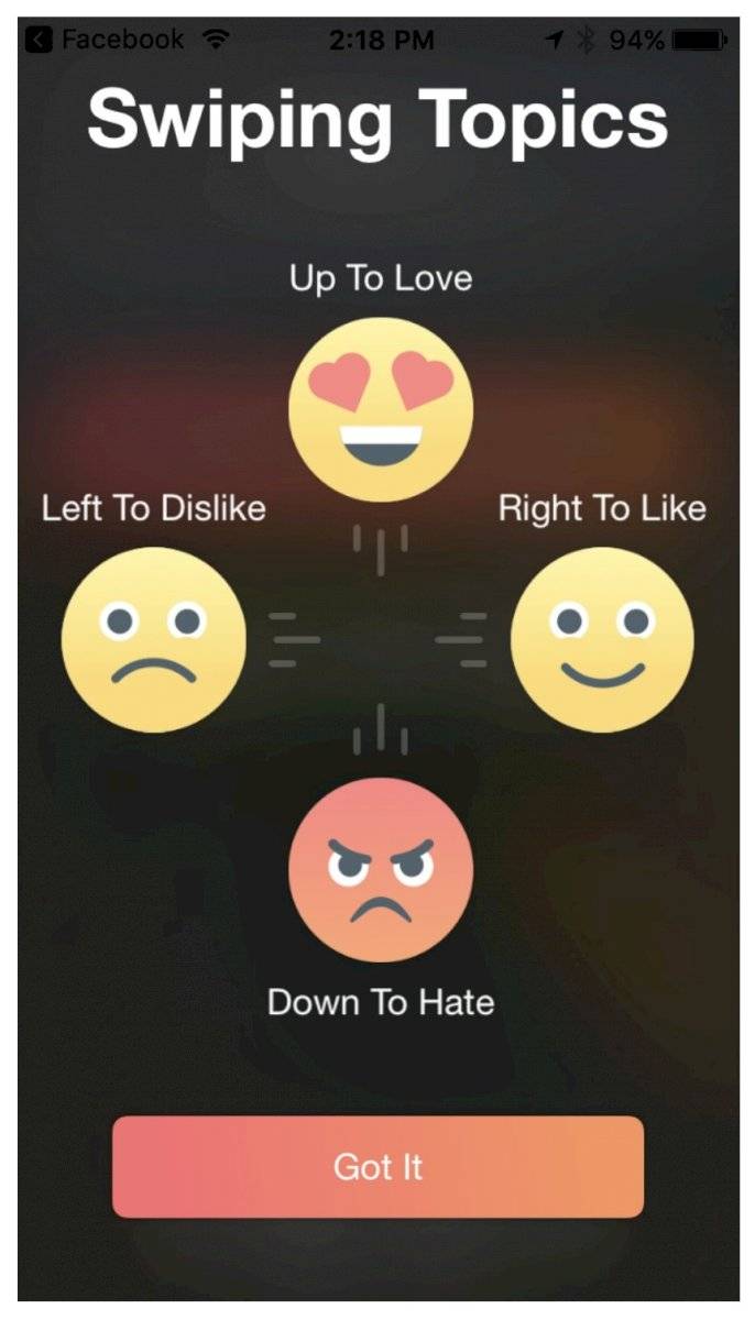 Hater app