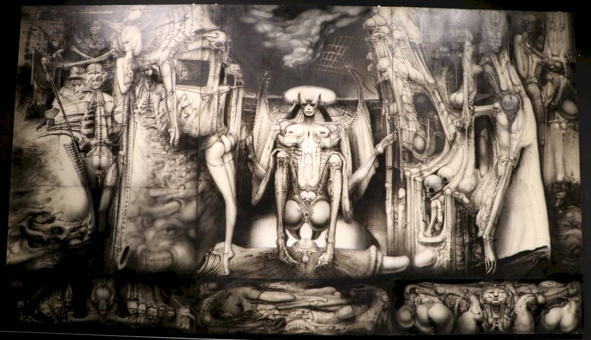 Esto es lo que verás en la exposición de Giger, el genio detrás de Alien