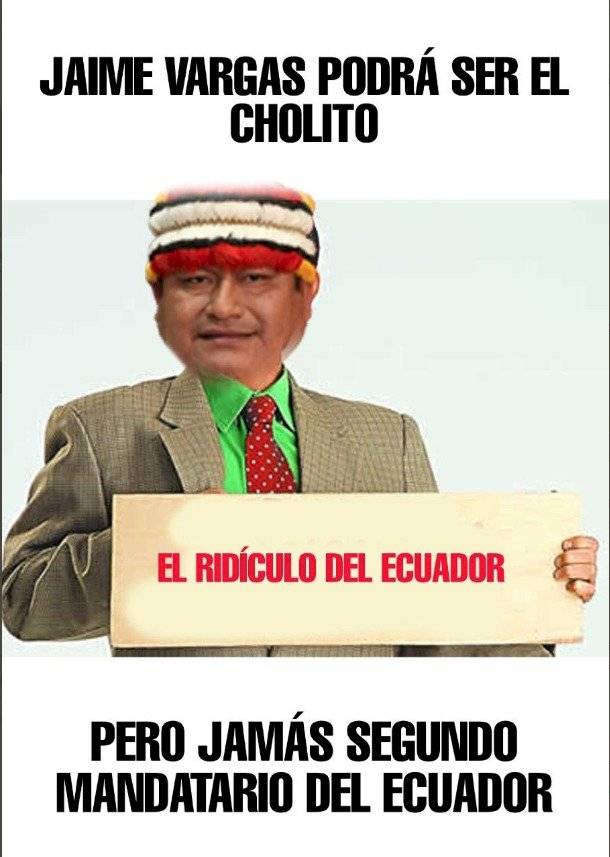 Memes a declaraciones Jaime Vargas