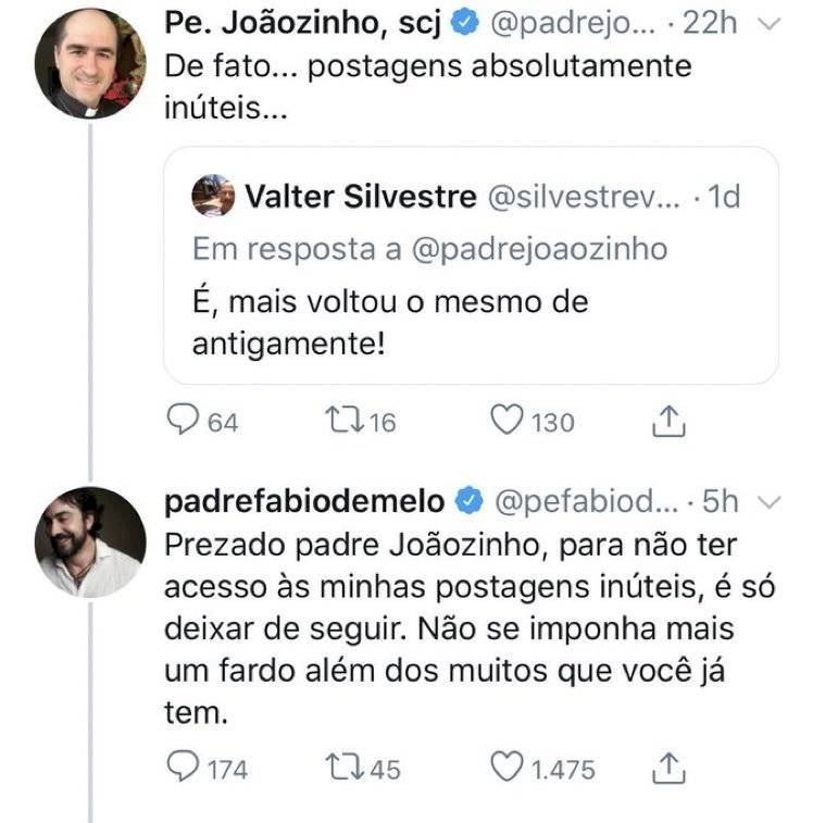 padre Joãozinho e padre Fabio de Melo