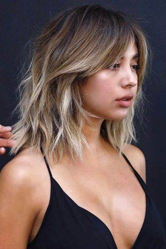 Cortes de cabello para cara redonda Cortes de cabello mediano