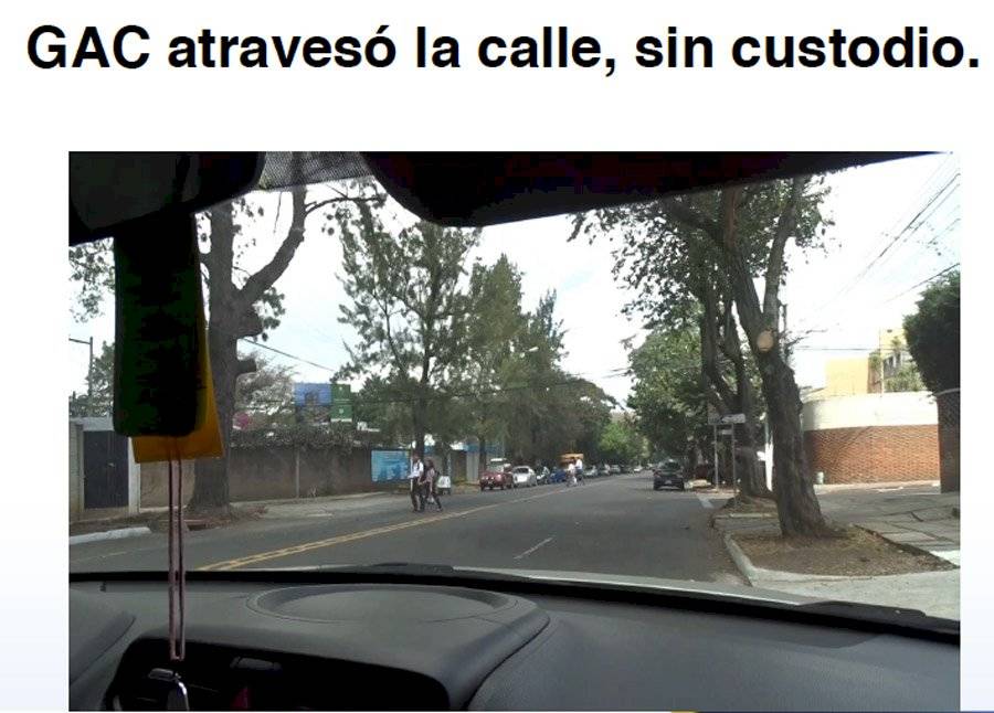 Gustavo Alejos Cámbara sin custodio