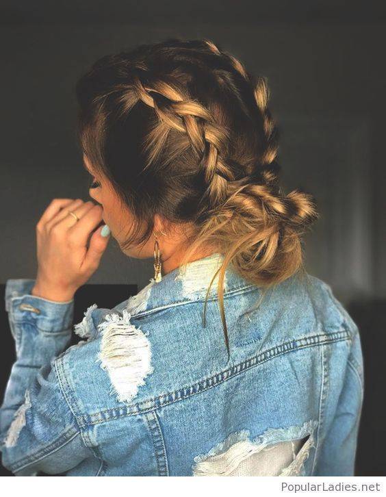 peinados con trenzas