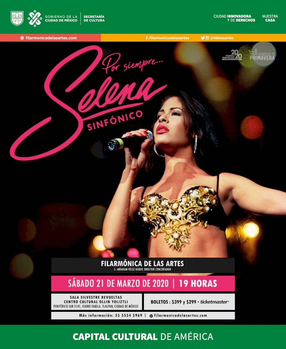 Por siempre Selena. Sinfónico