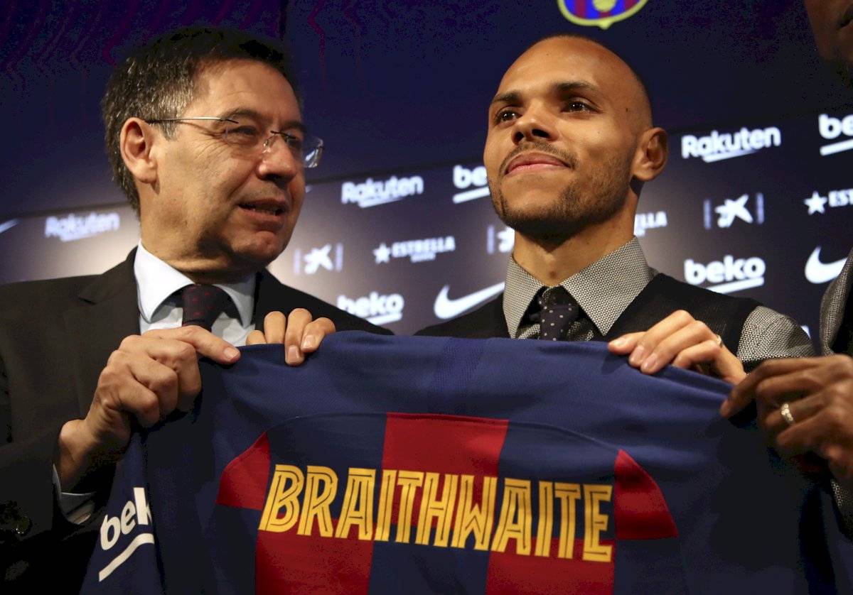 Martin Braithwaite nuevo jugador del Barcelona