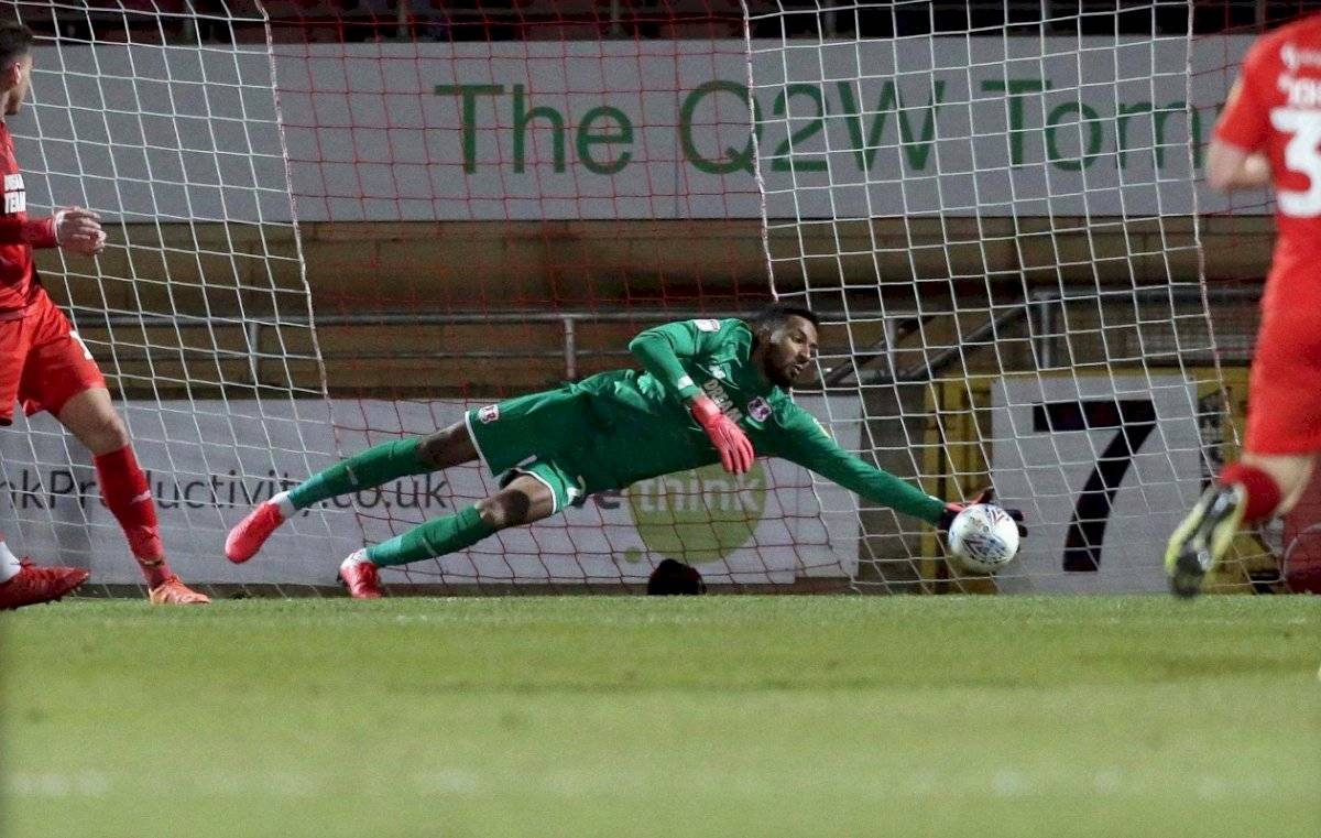 Vigouroux es titular en el Leyton Orient de la cuarta división de Inglaterra / Foto: Twitter