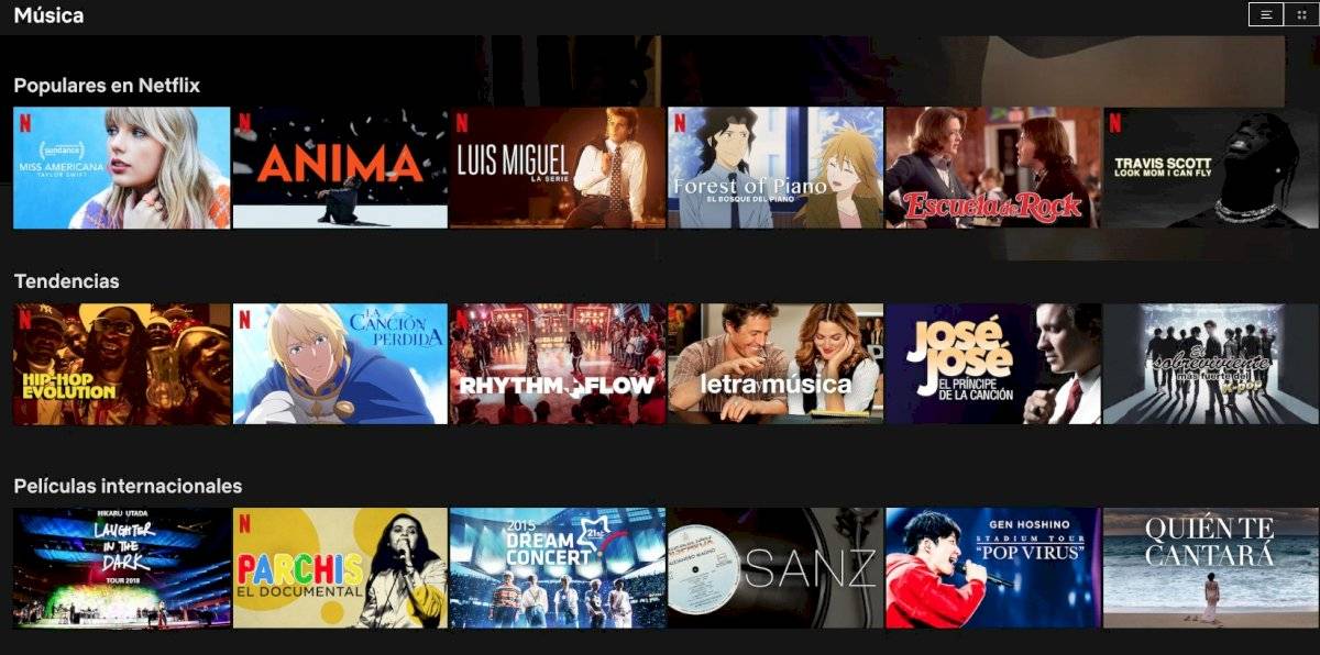 Netflix códigos secretos