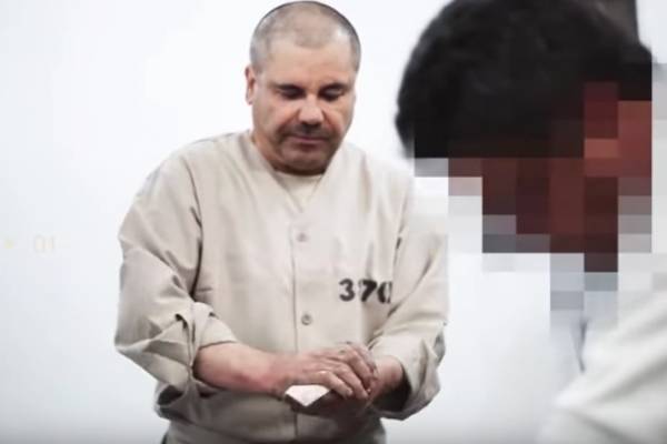 Revelan extrañas imágenes de El Chapo durante su último ingreso a prisión