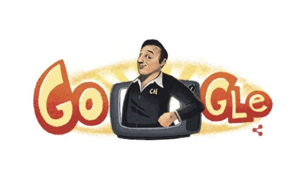 "Doodle" de Chespirito celebra el natalicio 91 de Roberto Gómez Bolaños