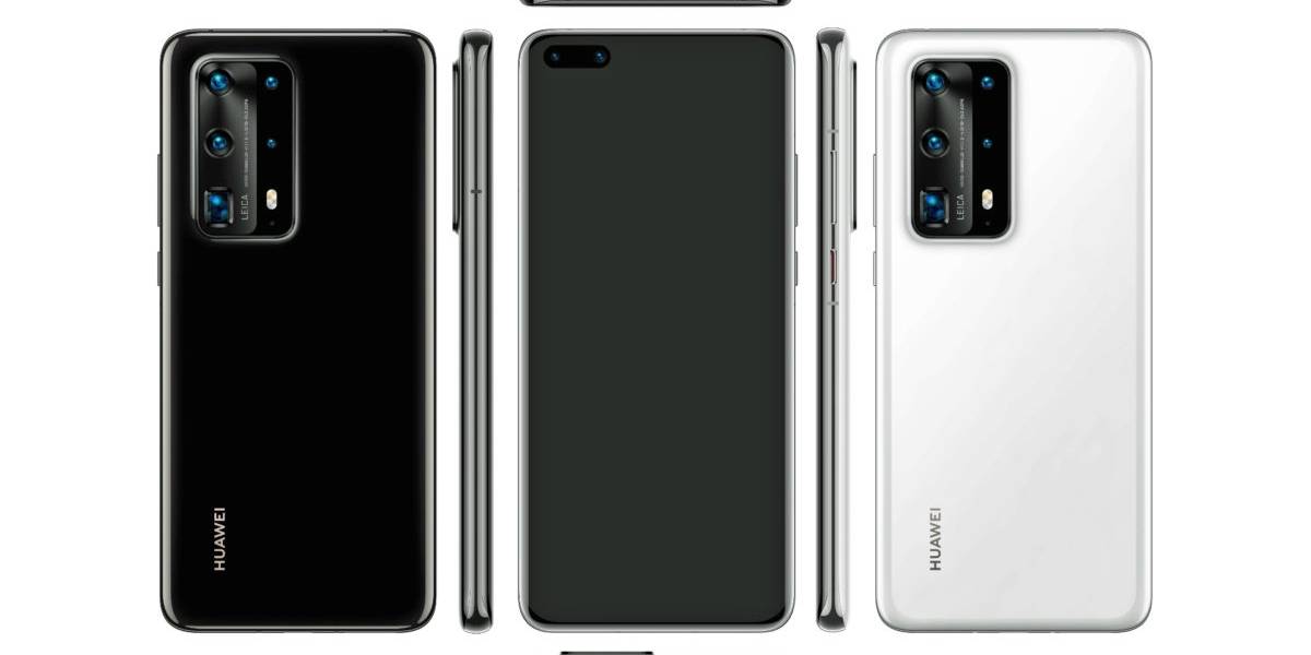 Huawei: filtraciones confirmarían la extraña pantalla que tendrá el P40 Pro
