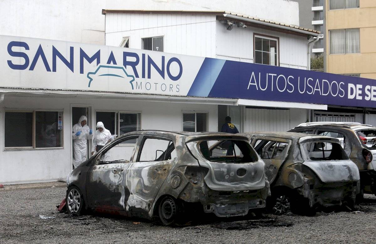 Incendio a automotora