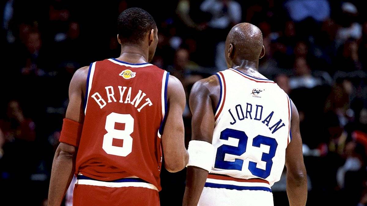 Kobe Bryant y Michael Jordan