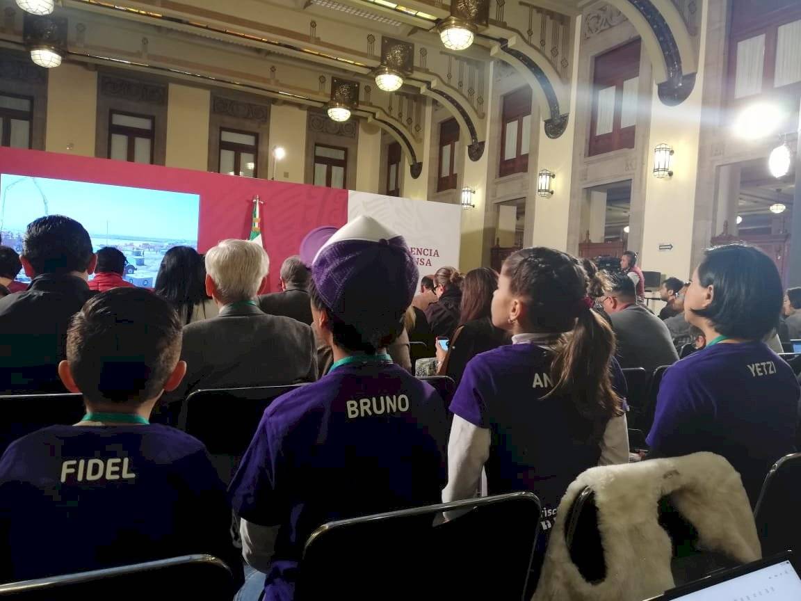 Conferencia matutina del presidente de México.