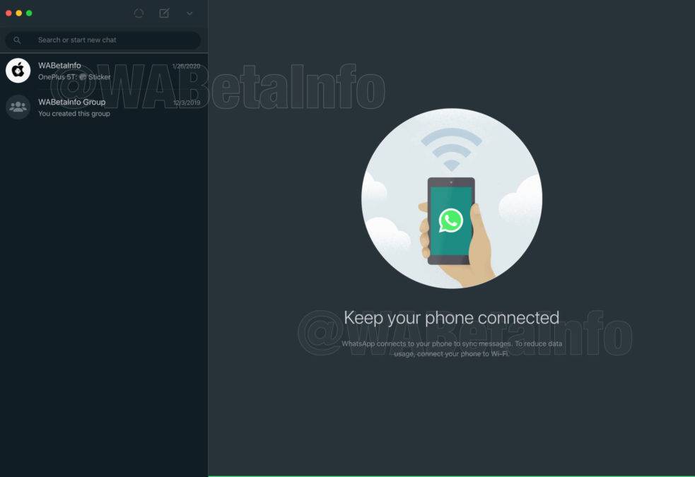 WhatsApp estaría trabajando en un modo oscuro para la versión de escritorio WhatsApp estaría trabajando en un modo oscuro para la versión de escritorio