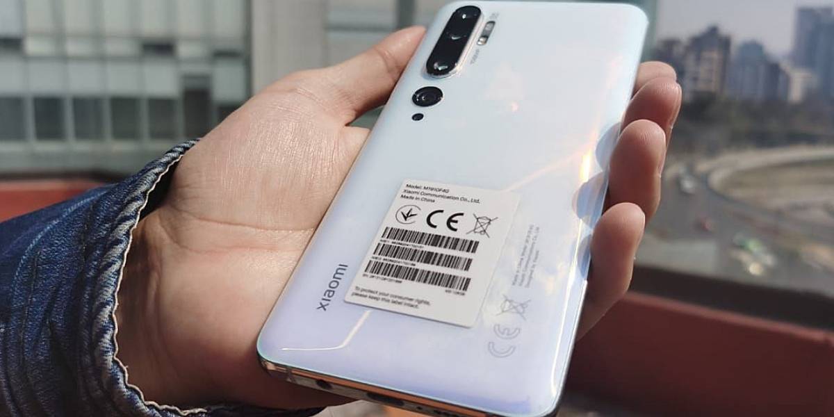 Mi Note 10: así es como se ve su diseño y sus fotos