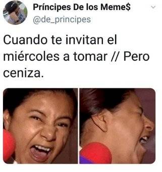 Meme del Miércoles de Ceniza