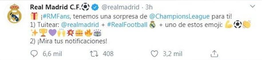 El Real Madrid provoca confusión con un error del Coronavirus