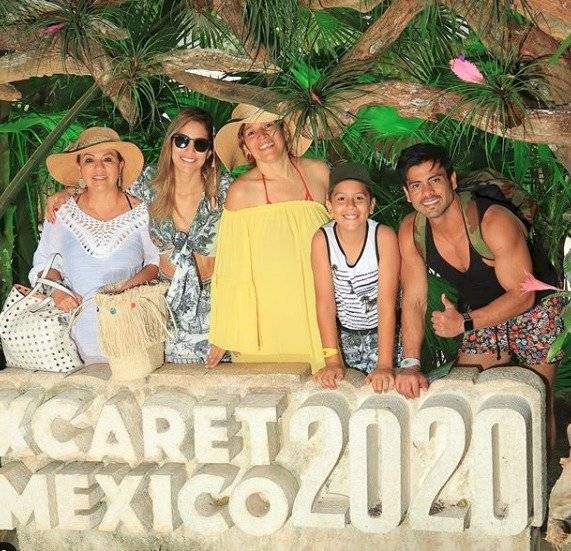 Vacaciones de Ale Jaramillo y Efraín Ruales