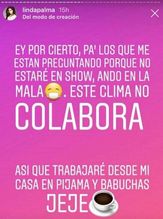 Captura de pantalla Instagram