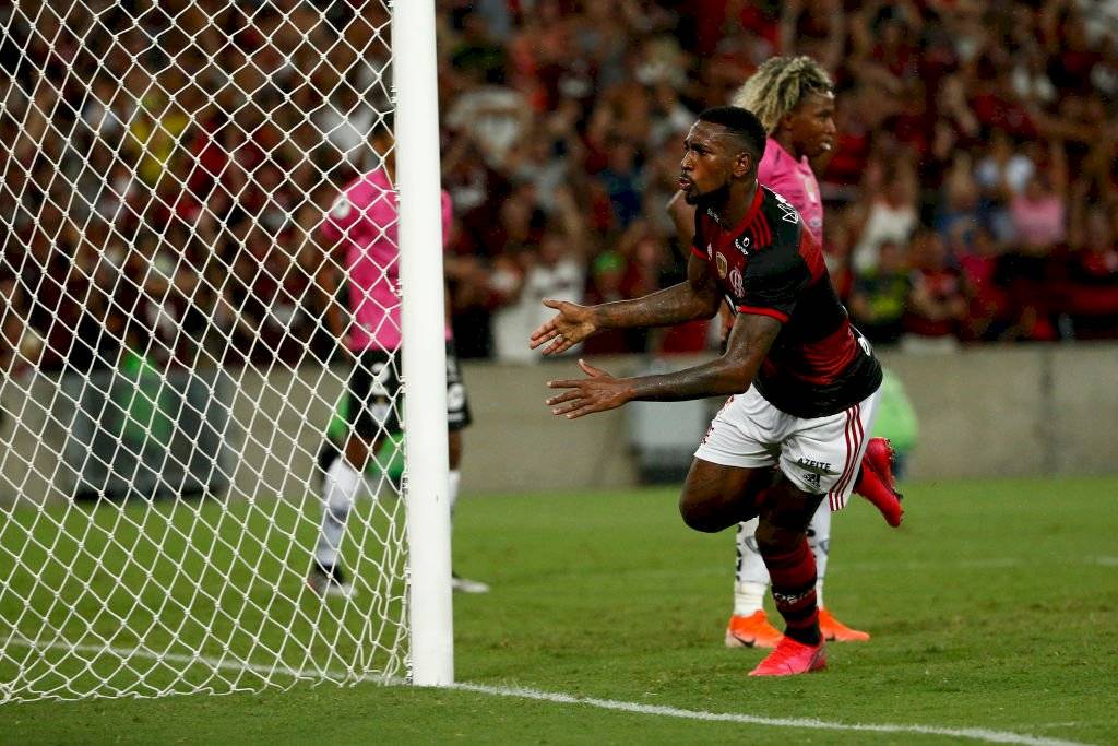 Gerson anotó dos goles para Flamengo / Foto: Getty Images