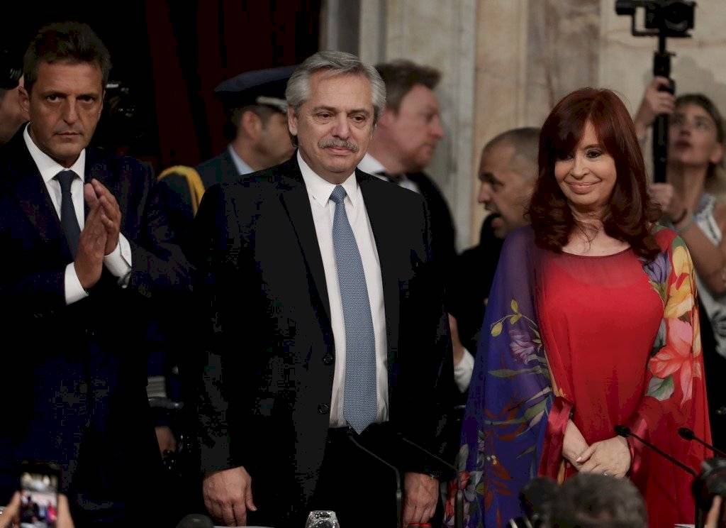 Alberto Fernández y Cristina Fernández