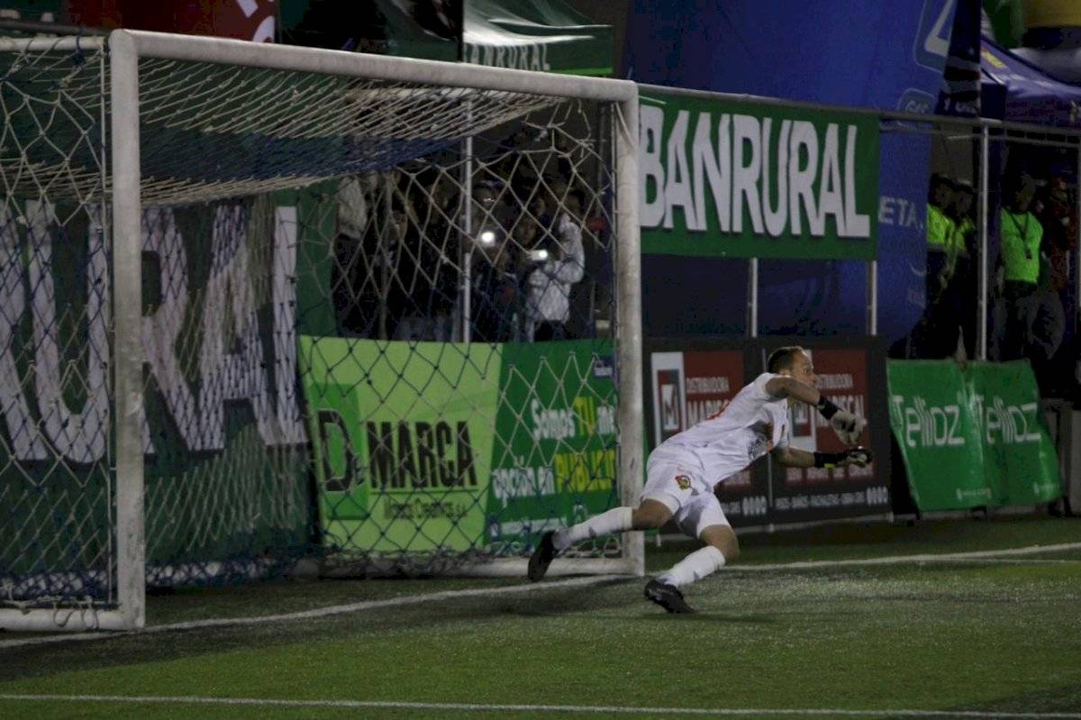 Kevin Moscoso, portero de Siquinalá