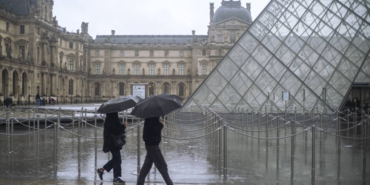 Museo del Louvre cierra sus puertas debido al coronavirus