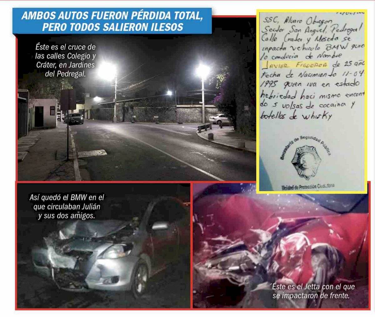 Accidente hijo Maribel Guardia