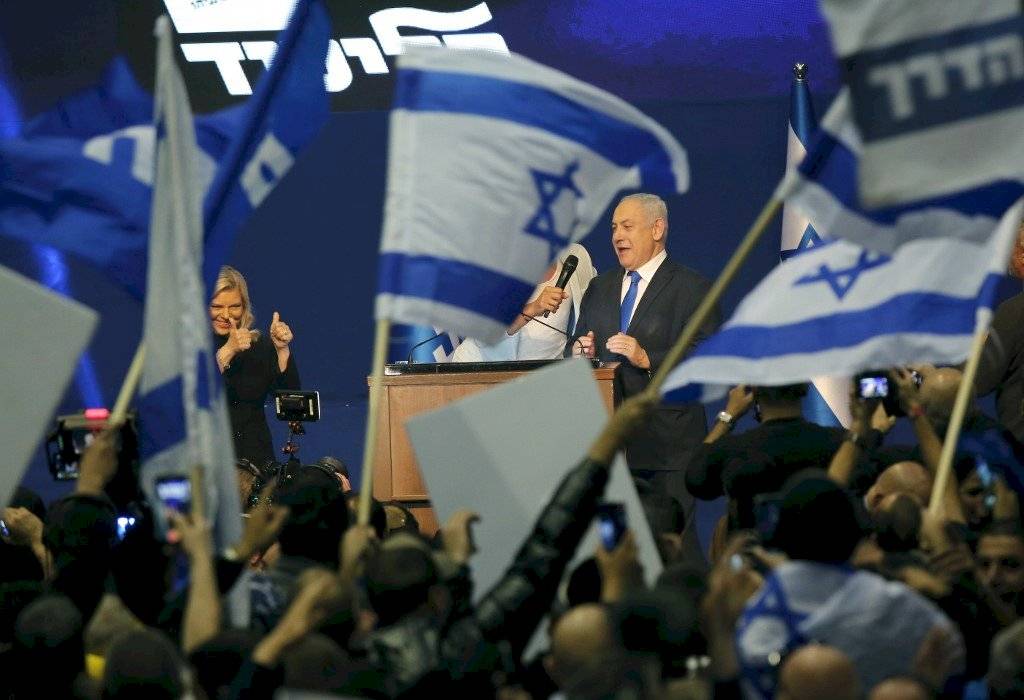 Benjamín Netanyahu en elecciones