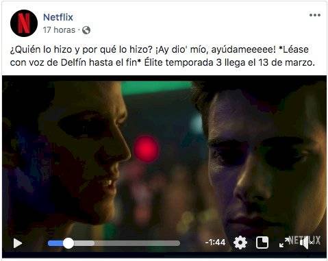 Publicación de Netflix