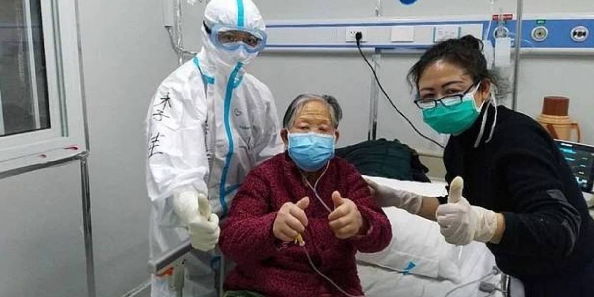 Coronavirus: paciente de 98 años se recupera en China