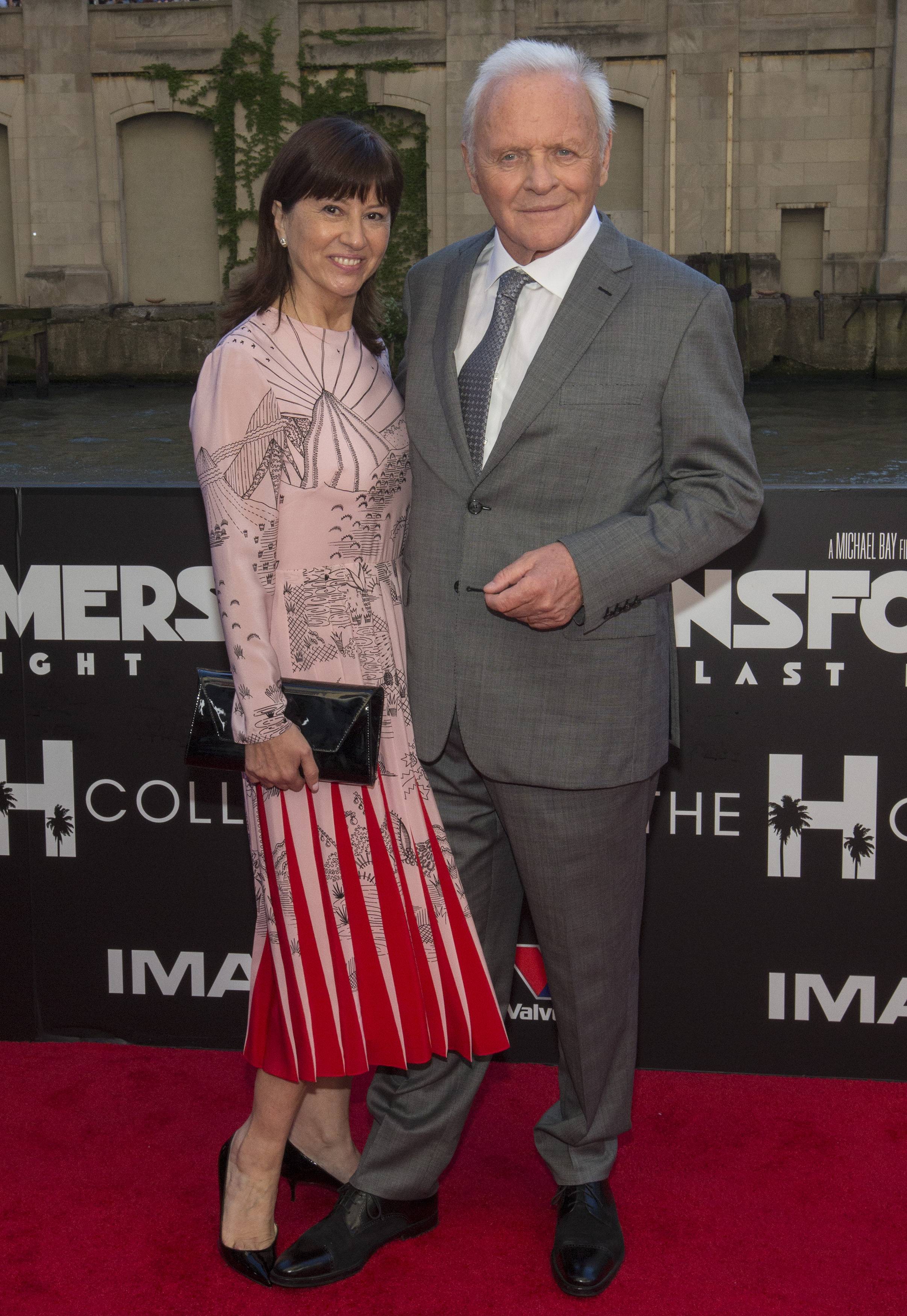 Stella y Anthony Hopkins