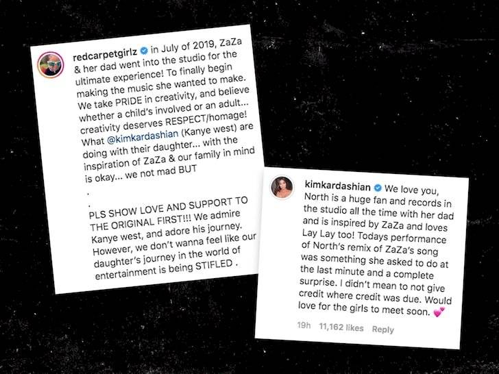 Comentarios entre Kim Kardashian y ZaZa